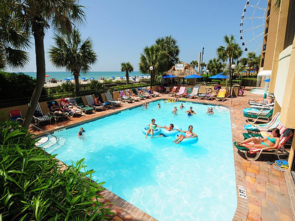 Holiday Pavilion Resort On The Boardwalk Myrtle Beach Exterior foto