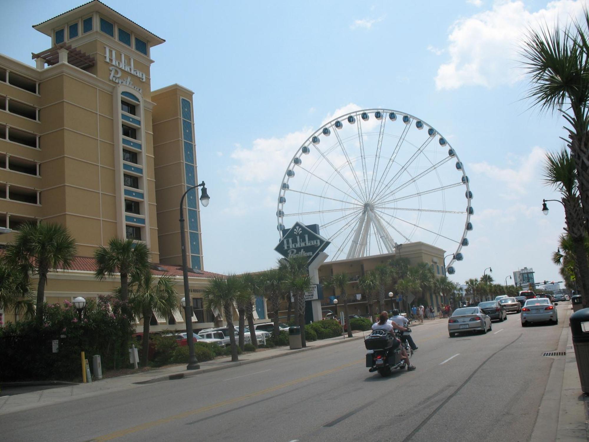 Holiday Pavilion Resort On The Boardwalk Myrtle Beach Exterior foto