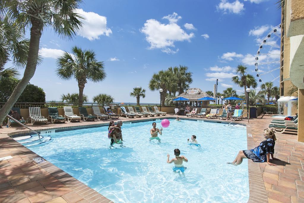 Holiday Pavilion Resort On The Boardwalk Myrtle Beach Exterior foto