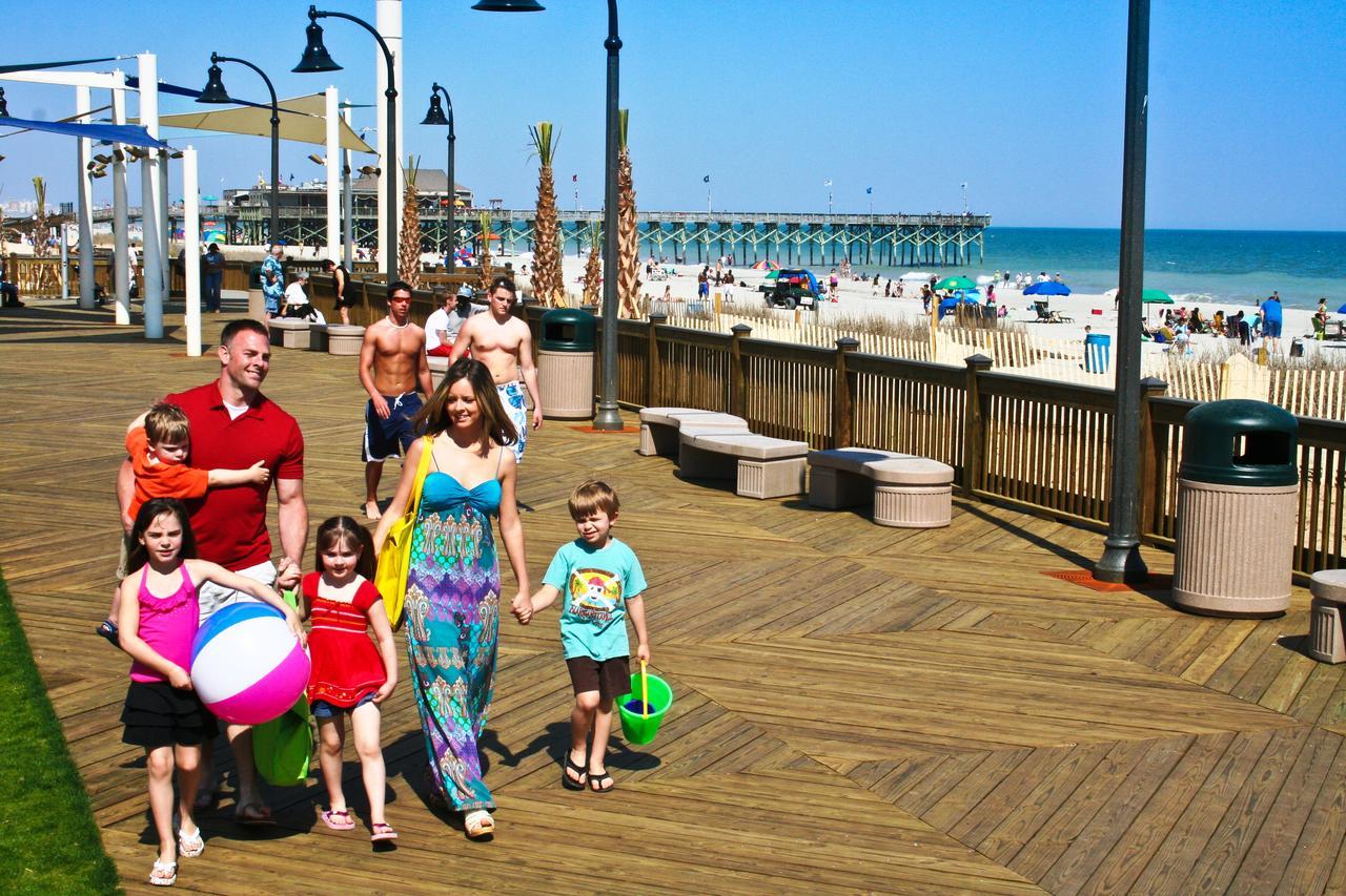 Holiday Pavilion Resort On The Boardwalk Myrtle Beach Exterior foto