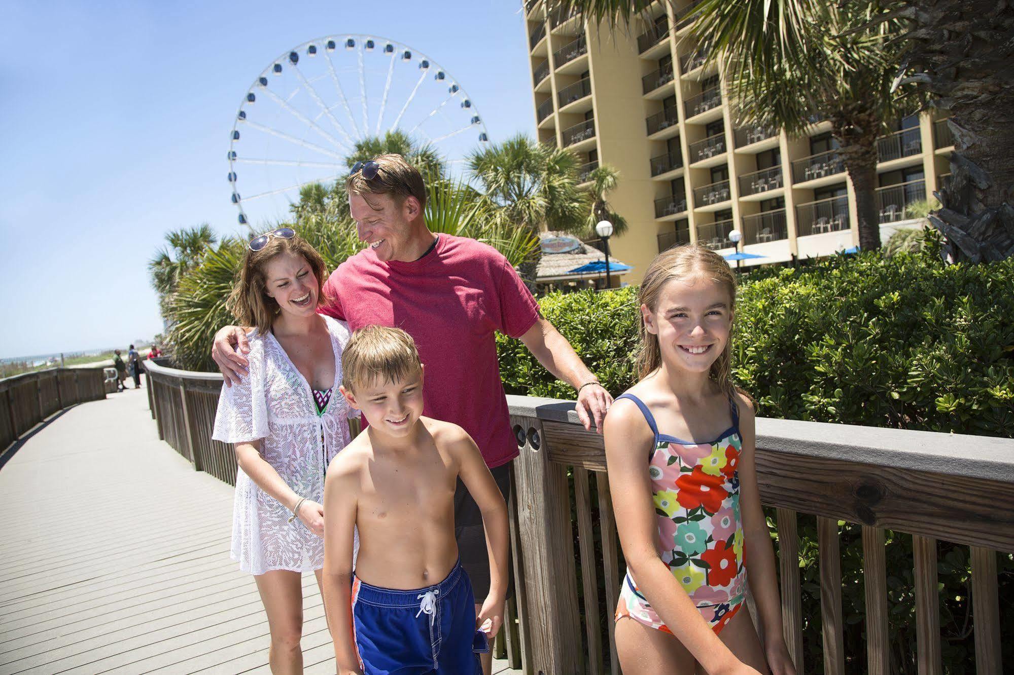 Holiday Pavilion Resort On The Boardwalk Myrtle Beach Exterior foto